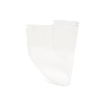 Jackson Safety Replacement Window for MAXVIEW Face Shield - ANSI Z87.1 | Extra Large, Wraparound, Anti-Fog, Clear Tint - Fits 14200, 14201, 14202, 14203 - for Work, Grinding, Cutting, Woodworking