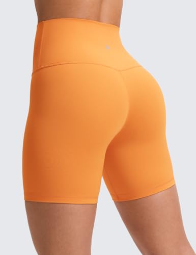 Image of CRZ YOGA Butterluxe Biker Shorts 6 inch | Extremely Soft, Gentle Compression, Yoga, High Waisted, for Women