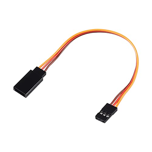 Diann 10Pcs 3-Pin Jr Servo Extension Cable 1 Jr Male To 2 Female Jr Y Harness Servo Cable For Rc Cars Trucks Airplanes Servo Receiver Connection (5Pcs Y-Type+5Pcs I-Type) #TOP2