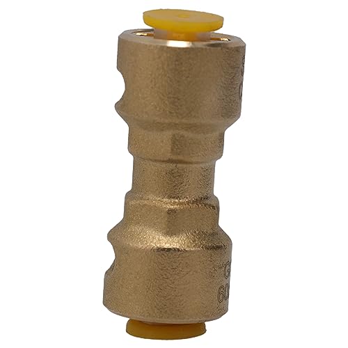 Image of Supplying Demand SB1 1 /4 Inch Quick Connect HVAC Brass Coupler Fitting