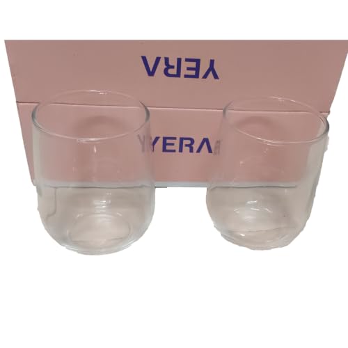 Image of YERA Rome Glass Tumbler, Clear, 255ml, Set of 6