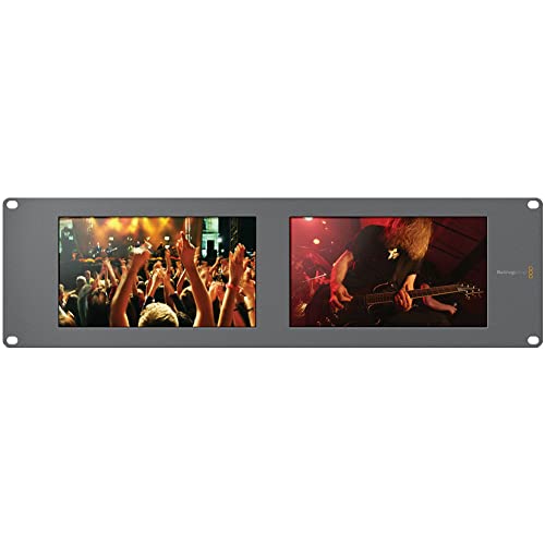 Image of Blackmagic Design Smartview Duo 2 Rackmountable Dual 8 inch LCD HDL-SMTVDUO2