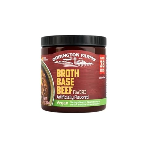 Orrington Farms Flavored Broth Base and Seasoning, Vegan Beef Cover