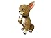 DWK Lil' Rascal Middle Finger Chihuahua Dog Statue | Décor for Home or Office Desk | Gifts for Chihuahua Lovers | Front Porch Greeting Statue - 6.75