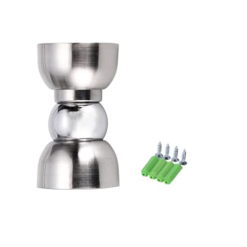 TopHomer 1 Pcs Magnetic Door Stopper Stainless Steel Door Stops wtih Base and Screws for Wall and Floor Mounting Door Holder Keep Door Open Easy to Use