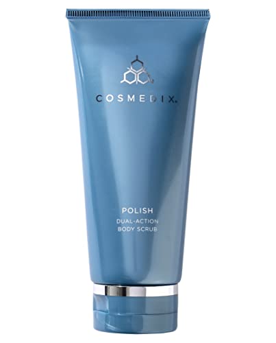 COSMEDIX Polish Dual-Action Body Scrub, 6.3 oz