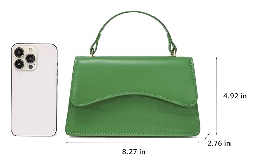 Image of SHUIANGRAN Stylish and Simple Crossbody Bag Small Square bag Purses for Women Satchel Shoulder bag Bag Purse