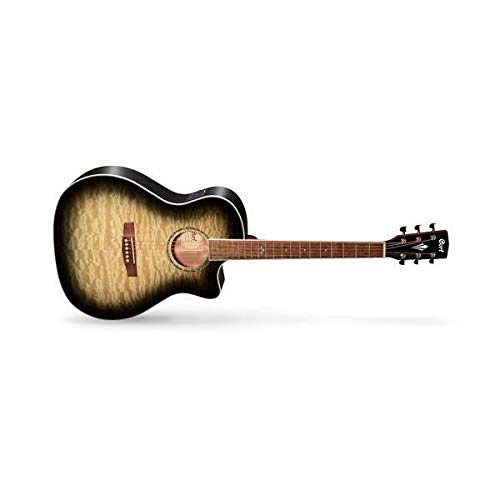Cort GAQF Semi Acoustic Guitar Amazon.in Musical Instruments