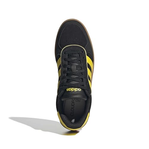Image of adidas Womens Breaknet Sleek Sneakers Shoes Casual - Brown