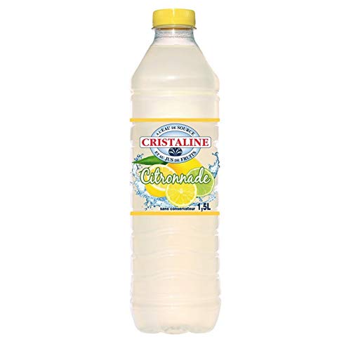 Cristal – Cristaline con zumo de limón, 1,5 l – Cuatro artículos