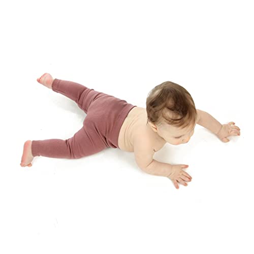 Image of Silky Toes Baby Leggings, Toddler Seamless Panty Soft Cotton Knit Pants for Girls and Boys
