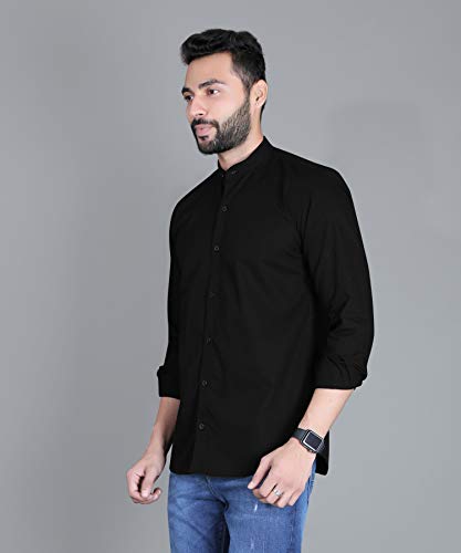 Image of FIFTH ANFOLD Men's Striped Slim Fit Shirt