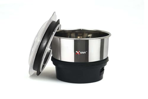 Image of XIVY Mixer Grinder Chutney Jar Suitable for All mixer Grinder | SS (180 ML)
