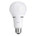 Philips 465146 LED 3-Way A21 Frosted Light Bulb: 2200-1600-620-Lumen, 2700-Kelvin, 22-16-8-Watt (150-100-50-Watt Equivalent), E26 Base, Soft White, 1-Pack