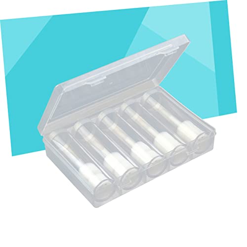 Caja para almacenamiento de monedas 6 piezas plástico transparente miniatura 4