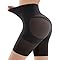 Ousmile Shapewear for Women Tummy Control, Butt Lifting High Waisted Body Shaper Shorts Under Dresses Thigh Slimmer Black, 2X-Large