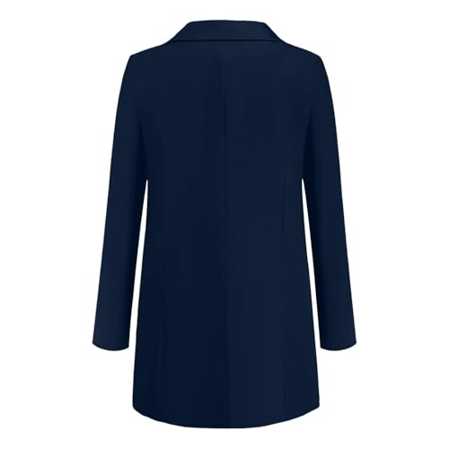 Plus Size Blazers For Women Casual Outfits Open Front Long Sleeve with Pockets Business Casual Professional Office Work4