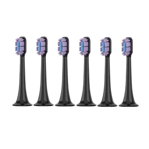 Cabezales de cepillo dientes repuesto cerdas, 4/6 Uds., for cepillos eléctricos T700(6pcs)