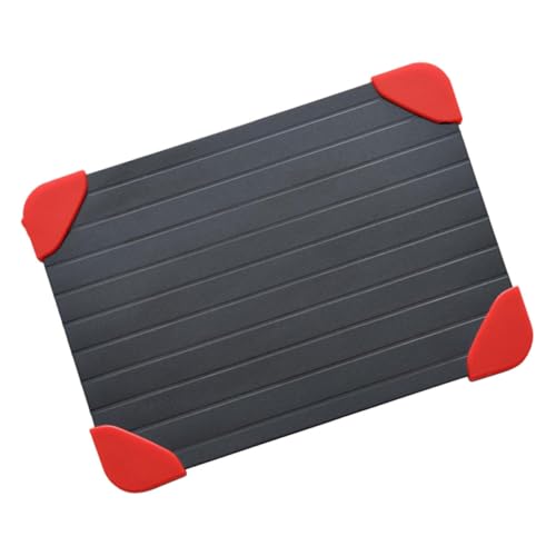 BRIGHTFUFU Rapid Thawing Plate for Food No Cable Defrosting Tray for Meat Fruit Seafood Versatile Mat Kitchen Defrosting Tool