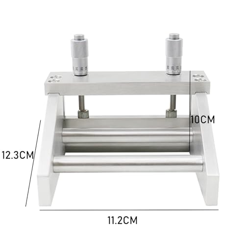 Aplicador de película ajustable, revestimiento de hoja doctor, grosor de revestimiento 0-3500 μm, dispositivo magnético con doble varilla de soporte, aleación de aluminio para impresión y pintura