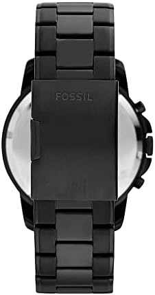 Black Dial Stainless Steel Band Watch 