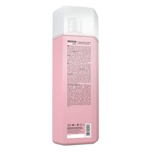 Inoar Nano Keratin Deep Cleansing Shampoo (Step 1) & Volume Reducer (Step 2) - 1 Liter Duo #TOP4