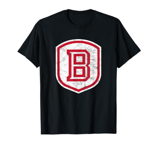 Bradley University Braves Distressed Primary T-Shirt