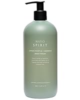 Natio Australia Spirit Lemon Myrtle + Banksia Body Wash 500ml - Refreshing Foaming Gel Body Cleanser - Gentle, Replenishing & Botanical Oils - Made in Australia