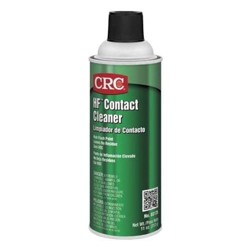 CRC HF Contact Cleaner 03125 – 11 WT OZ, Clear, Electronics Cleaner,...