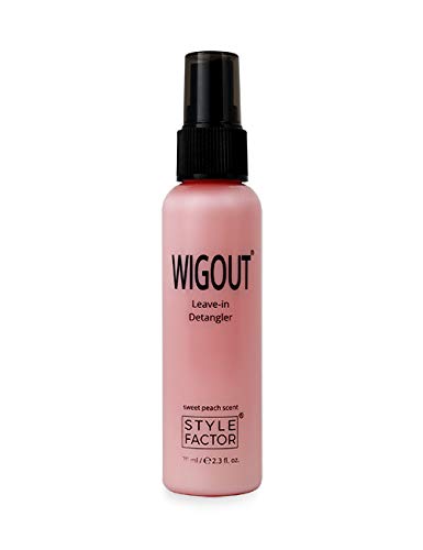 Style Factor Wigout Leave in Detangler Sweet Peach Scent 2.3 oz