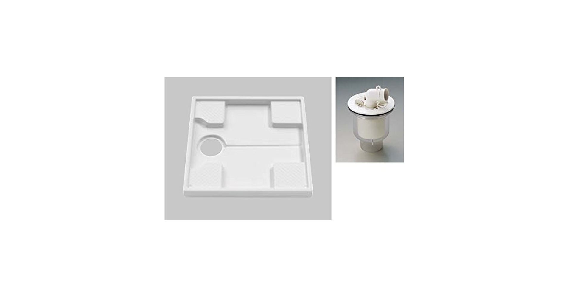 Amazon.co.jp: [PWSP64G2W]♪TOTO洗濯パンセット (PWP640N2W+PJ002)640