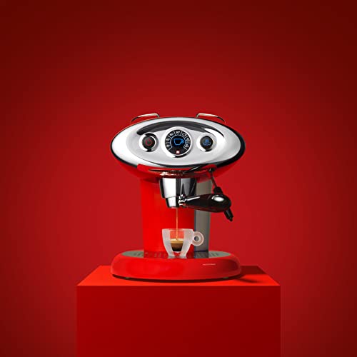 illy Café, Máquina de Café Francis Francis X7.1S com Cápsulas Iperespresso Vermelha 127V