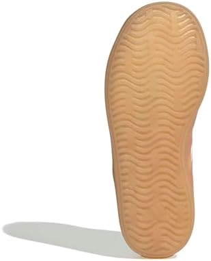 Adidas Unisex-Kid's VL Court 3.0, White/Bliss Pink/Alumina, 12 - 3