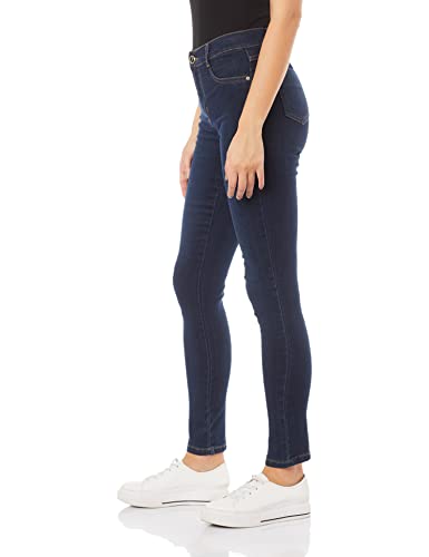 Sawary Jeans Calça hot pants, Feminino, Azul, 46 48