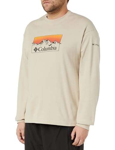 T-Shirt Homme Columbia Duxbery Ls Tee en Coton Confortable