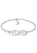 Produktbild Elli Armband Infinity Liebe Kristalle 925 Silber