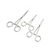 AAPROTOOLS 3 PCS Assorted Mosquito HEMOSTAT Forceps Pliers Straight Serrated 3.5