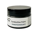 Conductive Paint, Highly Electrical Conductivity Designed Using Nanotechnology Materials, Multipurpose and suitable for versatile surfaces, perfect for EMF shielding paint (1 Fl Oz (Pack of 1))