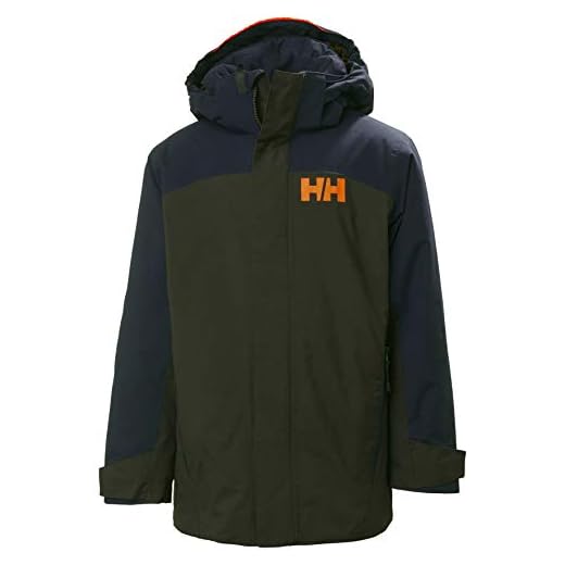 Helly Hansen barn Jr Level jacka grön (Pine green) 8