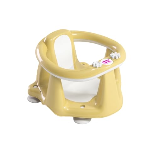 OKBABY Flipper Evolution - Asiento de baño para el interior de la bañera - para bebés de 6 a 15 meses (13 kg) - Amarillo