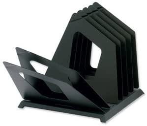 Rotadex Black 5 Section Lever Arch Filing Rack (Pack of 1)LAR5BLACK ...