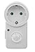 Produktbild HUBER Motion 20 Zwischenstecker PIR Bewegungsmelder 180° für Steckdose I 230V / 1200W Bewegungssensor LED geeignet mit bis zu 8m Reichweite I Dämmerungssensor