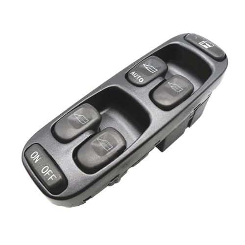 Compatible Con Volvo Para S70 AWD 1999-2000 Interruptor Regulador Ventana Interruptor Elevador Ventana Automóvil Interruptor Elevador Ventana OEM:8638452 9472276 8637145 Elevalunas Interruptor