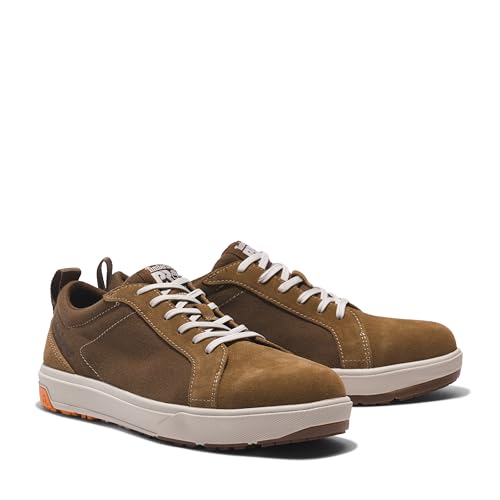 Timberland PRO Timberland PRO Men's Berkley Oxford Composite Safety Toe Industrial Casual Work Shoe, Brown/Beige-2024 NEW, 6M