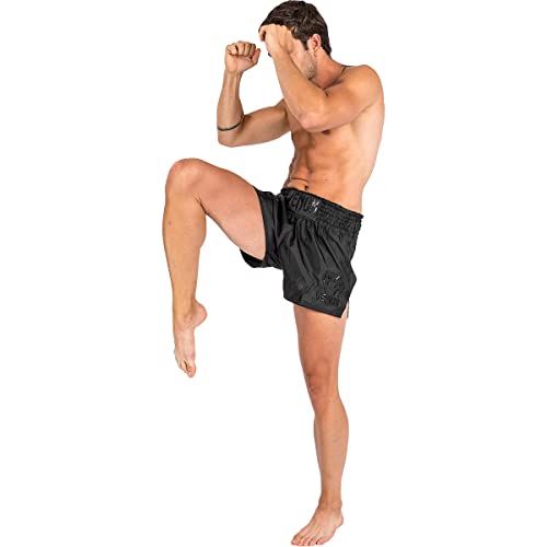 Foto von Venum, Classic Muay Thai Shorts, Herren, S, Schwarz/Schwarz