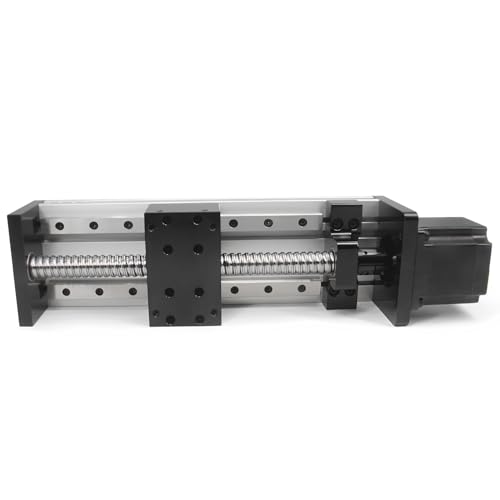 Guide linéaire double rail motorisé NEMA23 et axe vis à billes 150mm SFU1605 pour CNC