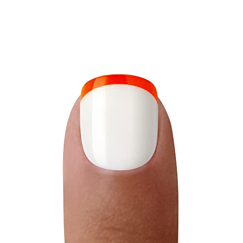 KISS imPRESS Mini Press-On Nails Manicure for Kids - 'French Pop' - Beginner Nail Art Set with Nail File & 20 Fake Nails - Image 6