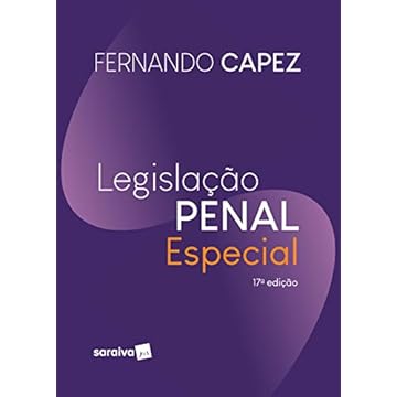 Capa do livro Legislação penal especial - 17ª edição 2022
