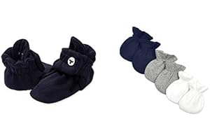 Burt's Bees Baby Boys Cozy-Toes Bootie & Mitten Set