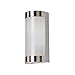 Produktbild Lindby Edelstahl Wandlampe aussen IP 44, Wandleuchte aussen silber, Außenbeleuchtung Wand, Hof, Garten, Terrasse, Balkon, Aussenleuchte Wand